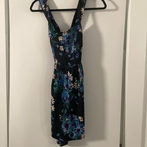 Band of Gypsies floral cross back dress